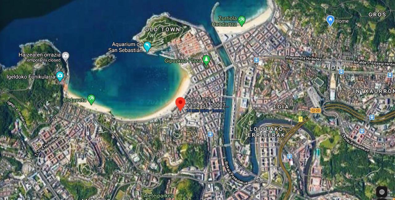 Concha Suite Brand New & Style San Sebastian Bagian luar foto